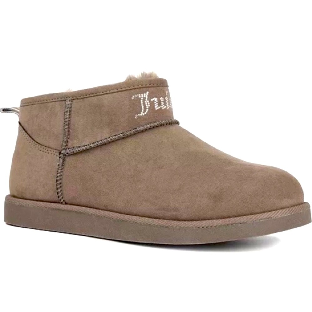 JUICY COUTURE
Women's Kerri Cold Weather Ankle Boots in grey microsuede size 10